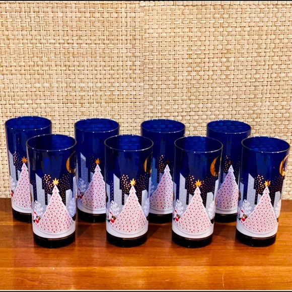 🎄🌟5xHP🌟Noritake Night Before Christmas Tumblers. - Picture 2 of 6
